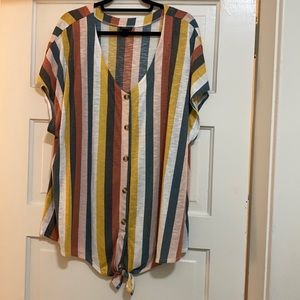 Torrid striped top
